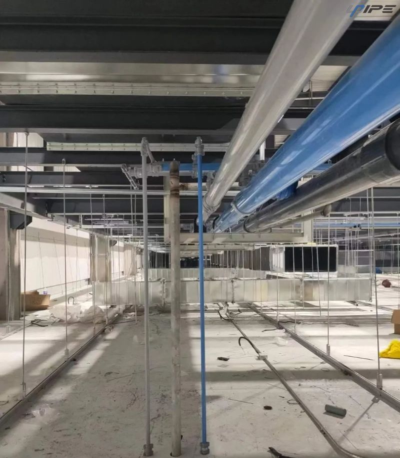 Pipa Udara Aluminium Biru dalam Sistem Udara Terkompresi